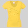 Lady-fit Valueweight V-Neck T-Shirt Thumbnail