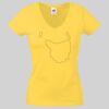 Lady-fit Valueweight V-Neck T-Shirt Thumbnail