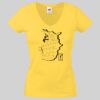Lady-fit Valueweight V-Neck T-Shirt Thumbnail