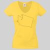 Lady-fit Valueweight V-Neck T-Shirt Thumbnail