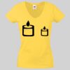 Lady-fit Valueweight V-Neck T-Shirt Thumbnail