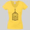 Lady-fit Valueweight V-Neck T-Shirt Thumbnail