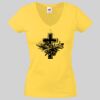 Lady-fit Valueweight V-Neck T-Shirt Thumbnail