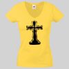 Lady-fit Valueweight V-Neck T-Shirt Thumbnail