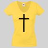 Lady-fit Valueweight V-Neck T-Shirt Thumbnail