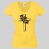 Lady-fit Valueweight V-Neck T-Shirt Thumbnail