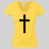 Lady-fit Valueweight V-Neck T-Shirt Thumbnail