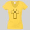 Lady-fit Valueweight V-Neck T-Shirt Thumbnail
