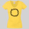 Lady-fit Valueweight V-Neck T-Shirt Thumbnail
