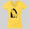 Lady-fit Valueweight V-Neck T-Shirt Thumbnail