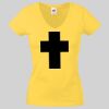 Lady-fit Valueweight V-Neck T-Shirt Thumbnail