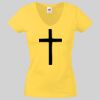 Lady-fit Valueweight V-Neck T-Shirt Thumbnail