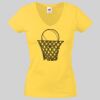 Lady-fit Valueweight V-Neck T-Shirt Thumbnail