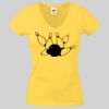 Lady-fit Valueweight V-Neck T-Shirt Thumbnail