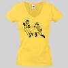 Lady-fit Valueweight V-Neck T-Shirt Thumbnail