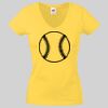 Lady-fit Valueweight V-Neck T-Shirt Thumbnail