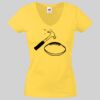 Lady-fit Valueweight V-Neck T-Shirt Thumbnail