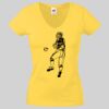 Lady-fit Valueweight V-Neck T-Shirt Thumbnail