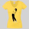 Lady-fit Valueweight V-Neck T-Shirt Thumbnail