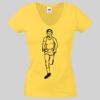 Lady-fit Valueweight V-Neck T-Shirt Thumbnail