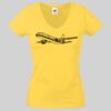 Lady-fit Valueweight V-Neck T-Shirt Thumbnail