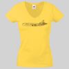 Lady-fit Valueweight V-Neck T-Shirt Thumbnail
