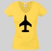 Lady-fit Valueweight V-Neck T-Shirt Thumbnail
