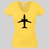 Lady-fit Valueweight V-Neck T-Shirt Thumbnail