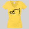 Lady-fit Valueweight V-Neck T-Shirt Thumbnail
