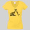 Lady-fit Valueweight V-Neck T-Shirt Thumbnail