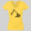 Lady-fit Valueweight V-Neck T-Shirt Thumbnail