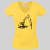 Lady-fit Valueweight V-Neck T-Shirt Thumbnail
