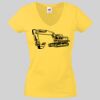 Lady-fit Valueweight V-Neck T-Shirt Thumbnail