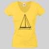 Lady-fit Valueweight V-Neck T-Shirt Thumbnail