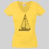 Lady-fit Valueweight V-Neck T-Shirt Thumbnail