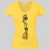 Lady-fit Valueweight V-Neck T-Shirt Thumbnail