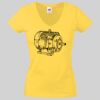 Lady-fit Valueweight V-Neck T-Shirt Thumbnail