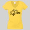 Lady-fit Valueweight V-Neck T-Shirt Thumbnail