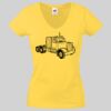 Lady-fit Valueweight V-Neck T-Shirt Thumbnail