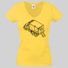 Lady-fit Valueweight V-Neck T-Shirt Thumbnail