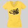 Lady-fit Valueweight V-Neck T-Shirt Thumbnail