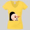 Lady-fit Valueweight V-Neck T-Shirt Thumbnail