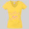 Lady-fit Valueweight V-Neck T-Shirt Thumbnail