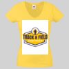 Lady-fit Valueweight V-Neck T-Shirt Thumbnail
