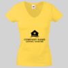 Lady-fit Valueweight V-Neck T-Shirt Thumbnail
