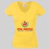 Lady-fit Valueweight V-Neck T-Shirt Thumbnail
