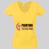 Lady-fit Valueweight V-Neck T-Shirt Thumbnail