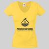 Lady-fit Valueweight V-Neck T-Shirt Thumbnail