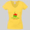 Lady-fit Valueweight V-Neck T-Shirt Thumbnail