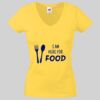 Lady-fit Valueweight V-Neck T-Shirt Thumbnail